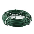 PVC iron wire manufacturer/ Dark Green pvc coated wire/ Grey plastic coated for hangers